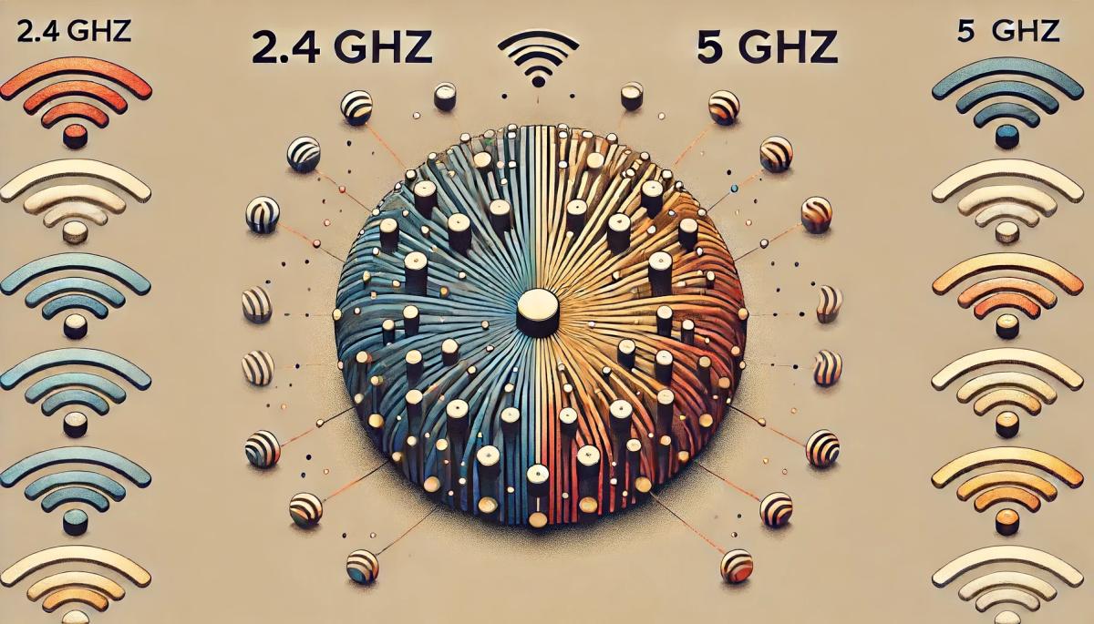 Jaký je rozdíl u Wi-Fi routerů na frekvenci 2,4 GHz a 5 GHz?